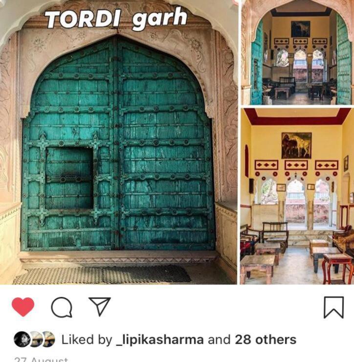 Отель Tordi Garh Malpura  Экстерьер фото